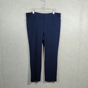 01135 Ann Taylor Factory navy blue slacks 16